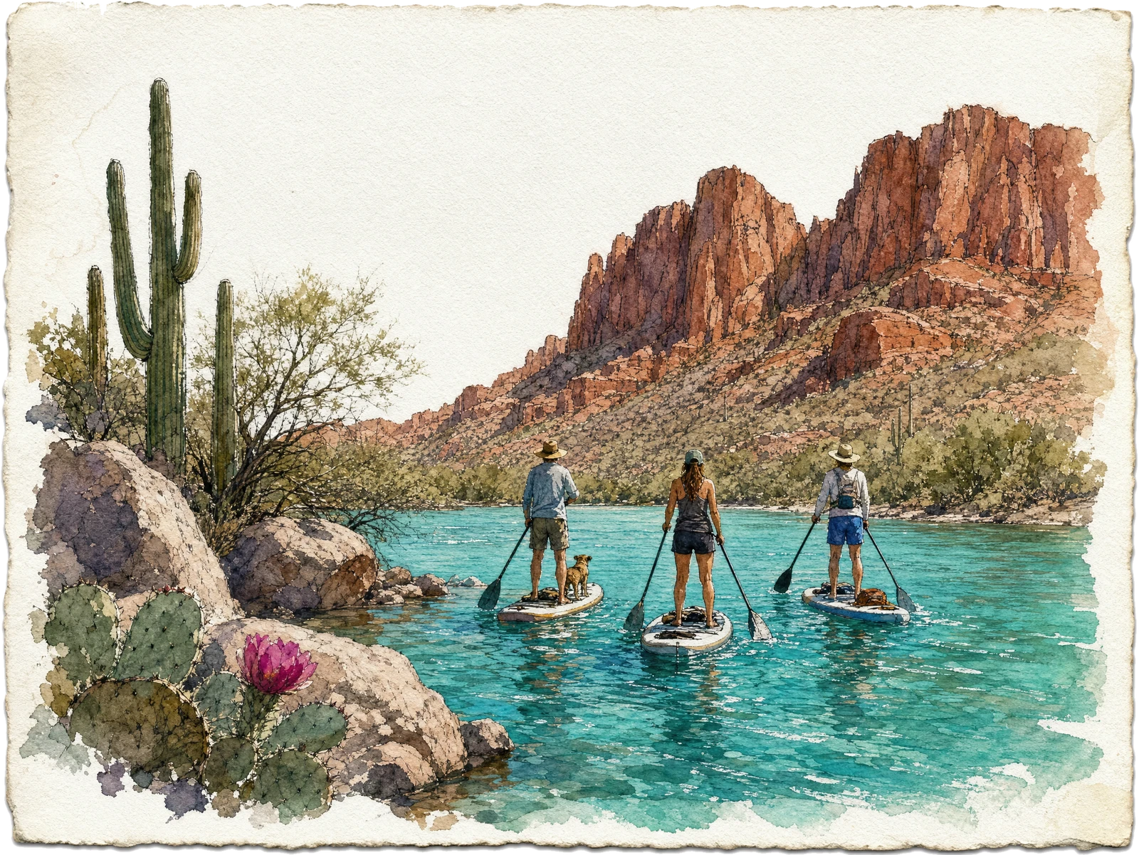 Paddle at Salt River